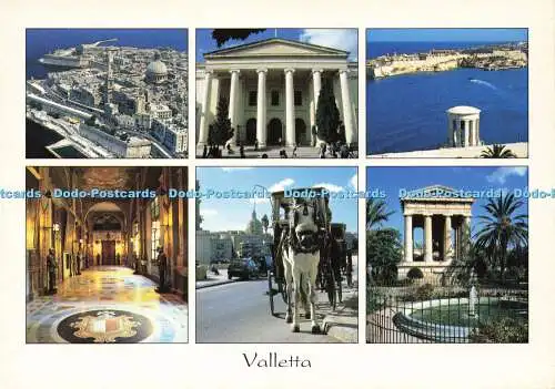 D163161 Valletta. Luftaufnahme von Valletta. Miller Distributoren. Plurigraf. Multi