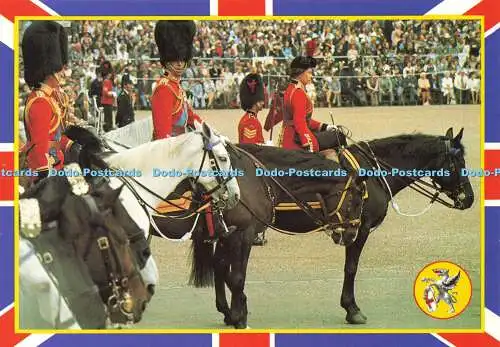 D163234 London. H. M. Queen Elizabeth II. Trooping the Colour. Thomas und Benacc