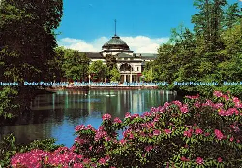 D166560 Wiesbaden. Kurhaus mit Kurpark. Michel. Krüger