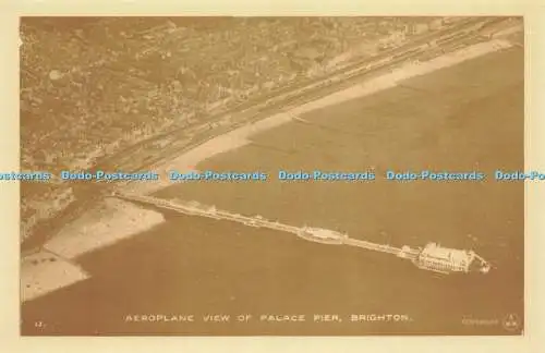 D166568 Brighton. Flugzeugblick auf Palace Pier. Good Old Days. 10. Sussex Fine