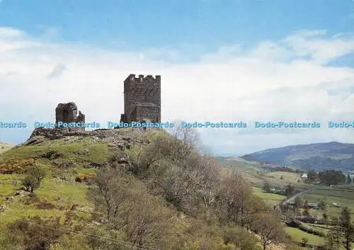 D163252 Nordwales. Dolwyddelan Castle. Richter. C. 8727