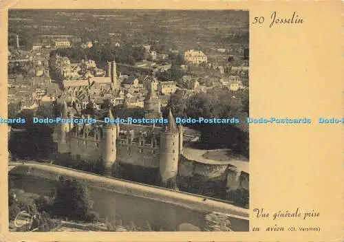 D163296 Josselin. Vue Generale Prise. C.A.P