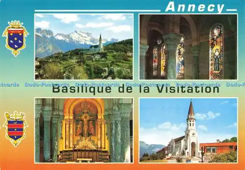 D166618 Annecy. Basilique de la Visitation. S.E.C.A. Wie De Coeur. Multi View