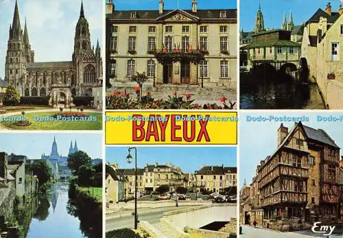 D163302 Bayeux. Calvados. La Cathedrale Notre Dame. Le Goubey. Leconte. 1983. Mu