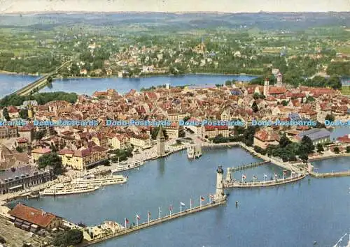 D163303 Lindau im Bodensee. Hafen. Franz Thorbecke. 1958