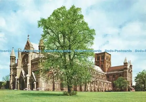 D163334 St. Albans. Kathedrale und Abteikirche St. Alban. Topische Presse. Pitk