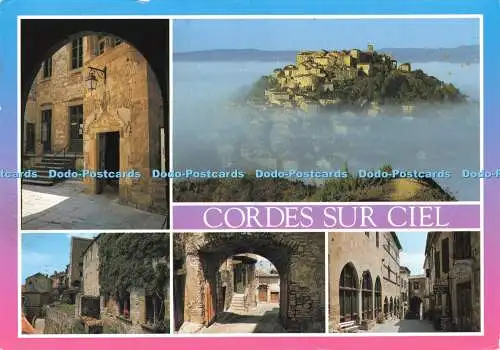 D163365 Cordes Sur Ciel. Tarn. Cite Moyenageuse Fondee en 1222. Par le Comte de