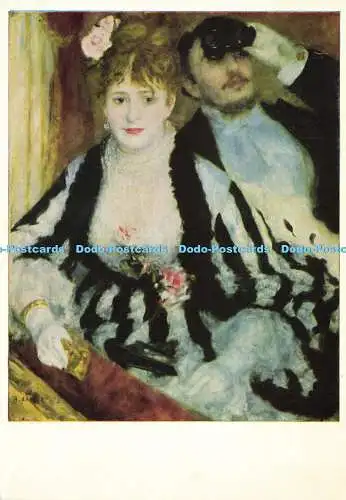 D167622 Courtauld Institute Galleries. La Loge. Auguste Renoir. The Tate Gallery