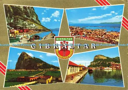 D163373 Gibraltar. Rock Photographic Service. Multi View