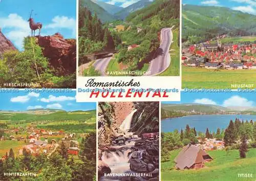 D163377 Romantisches Hollental. Titisee. Edm. v. König. Multi View