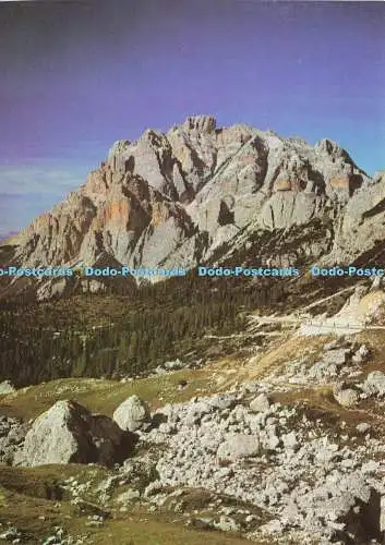 D167864 Bildkalender. Dolomiten. Cunturines Spitzen. Josef Berg. Ritzel