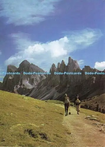 D167866 Bildkalender. Dolomiten. Geisslergruppe. Josef Berg. Jorde