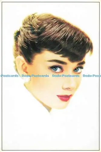 D167916 Audrey Hepburn. Sabrina. London Postkarte. Paramount Pictures