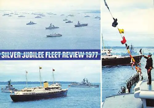 D180040 Silver Jubilee Fleet Review 1977. J. Arthur Dixon. Peter A. Coldwell. Ro