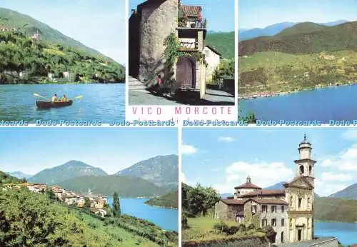 D180057 Vico Morcote. Lago di Lugano. Sabrina. Kodak Ektachrome. Multi View