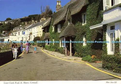 D180074 Cornwall. St. Mawes. Untere Burgstraße. John Hinde. Aeon Gill