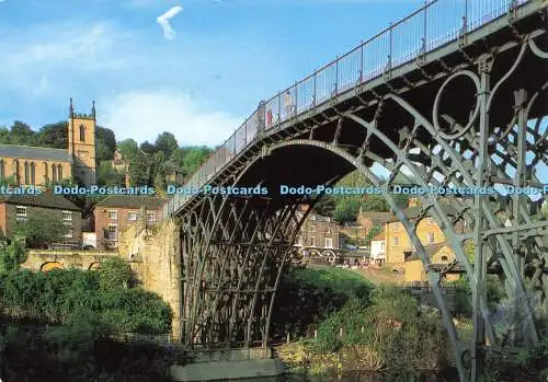 D180215 Diese Brücke wurde in Coalbrook Dale gegossen und im Jahr MDCCLXXIX errichtet