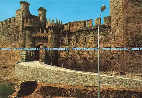 D180257 Ponferrada. Burg der Templer. J.M