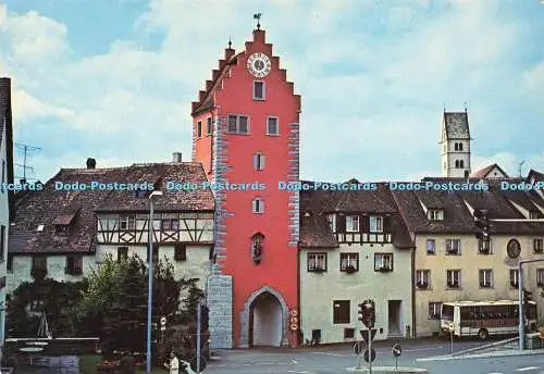 D180259 Meersburg am Bodensee. Stadtgraben mit Obertor. A. Schreier. Nr. 109. 47