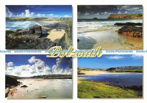 D180267 Polzeath. Cornwall. John Hinde. Multi View