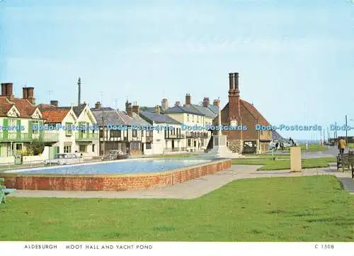 D182068 Aldeburgh. Moot Hall und Yachtteich. Richter. C. 1508