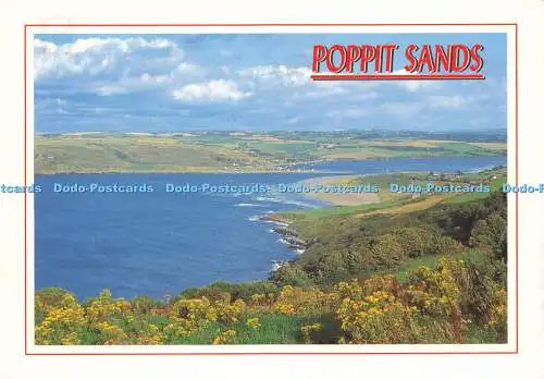 D182076 Poppit Sands. Pembrokeshire Eye Postkarten. Haven Colourprint