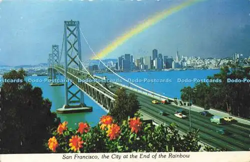 D180555 San Francisco. Die Stadt am Ende des Regenbogens. Smith Neuheit. Plasti