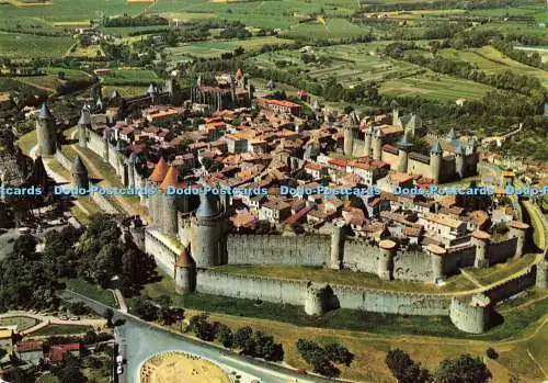 D180560 La Cite de Carcassonne. Aude. Vue Generale. SL