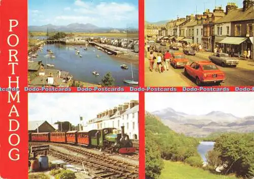 D180562 Porthmadog. Hafen. J. Arthur Dixon. 1988. Multi View