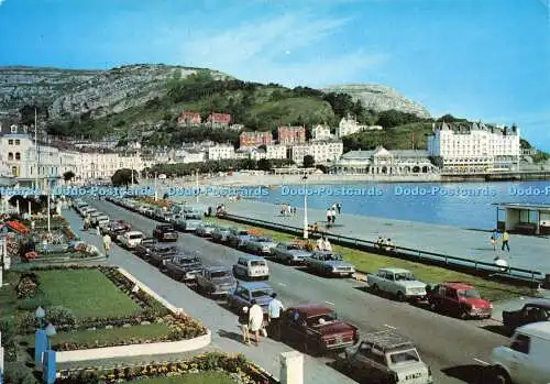 D182095 Llandudno. Die Promenade. J. Arthur Dixon