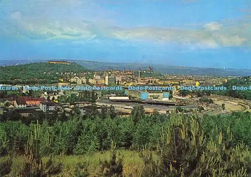 D182099 Brno. Blick auf die Stadt mit dem Messegelände. Pressefoto. Josef Sek