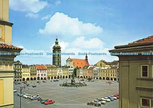 D182101 Ceske Budejovice. Zizkov Square. Pressefoto. Miroslav Krob