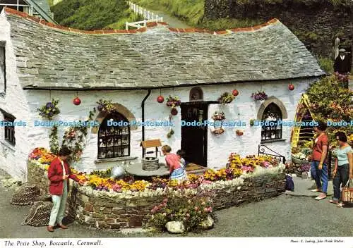 D180574 Cornwall. The Pixie Shop. Boscastle. John Hinde. E. Ludwig