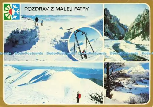 D182107 Pozdrav z Malej Fatry. Pohland od Snilovskeho. Pressefoto. L. Sitensky. J