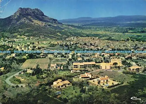 D182228 Roquebrune. Var. Vue Generale Aerienne. Cim. 1982