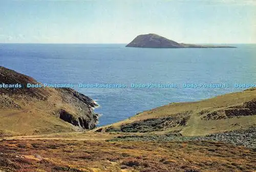 D182297 Caernarvonshire. Bardsey Island. J. Arthur Dixon