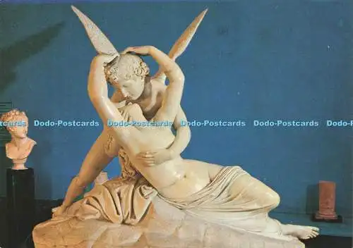 D182298 Villa Carlotta. Lago di Como. Amore e Psiche. A. Canova. Brunner