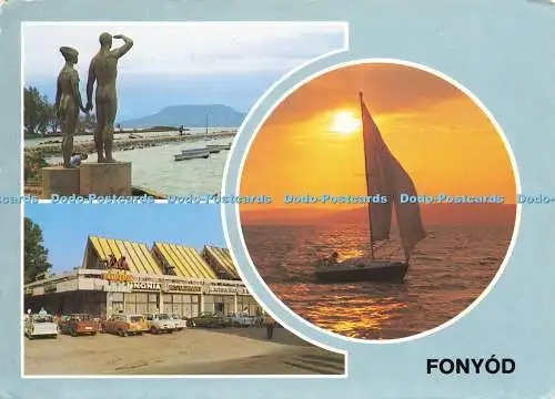 D183889 Fonyod. Kepzomuveszeti Kiado. Multi View