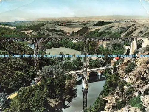 D180966 Rouzat. Allier. Le Viaduc. Lys. RP