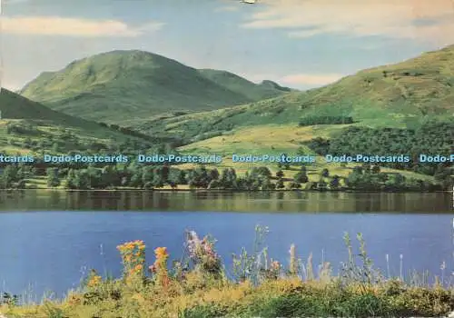 D183945 Perthshire. Loch Earn und Ben Vorlich in der Nähe von Lochearnhead. Valentinstag. Scot