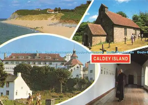 D182510 Caldey Island. Kirche St. Davids. Leitlinienveröffentlichungen. Sucher Pos