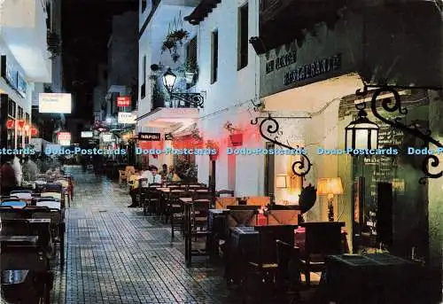 D183952 Costa del Sol. Torremolinos. Cauce Street. nachts. Beascoa