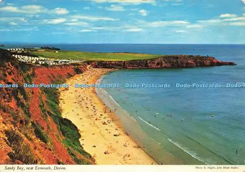D182526 Devon. Sandy Bay. In der Nähe von Exmouth. John Hinde. E. Nagele