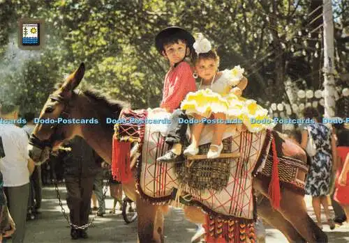 D183988 Costa del Sol. Typisches Paar. Fisa I. G. Dominguez. Nr. 6. 1985