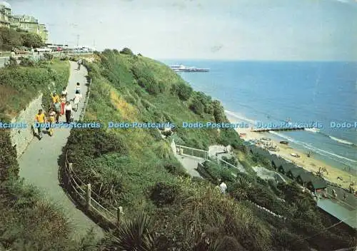 D184019 Dorset. Bournemouth. The West Cliff Zig Zag. J. Arthur Dixon. 1980