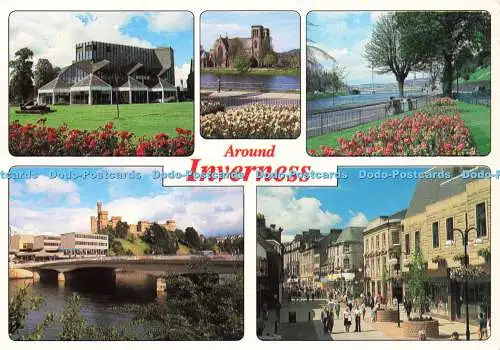 D182649 Rund um Inverness. Der Fluss Ness. Whiteholme. Multi View