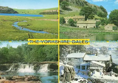 D184155 The Yorkshire Dales. Malham Tarn. Aysgarth Falls. Kilnsey Crag. J. Salmo