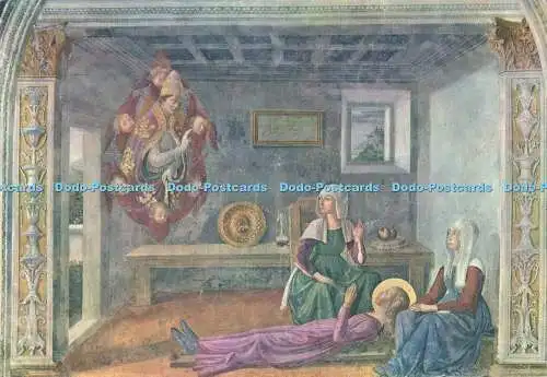 D184232 Vision. D. Ghirlandaio. 1482. F. lli Fontanelli. P. Marzari. S. Gimignan