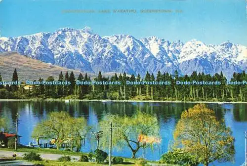 D181261 N.Z. Bemerkenswert. Lake Wakatipu. Queenstown. G. B. Scott. Rae Clayton