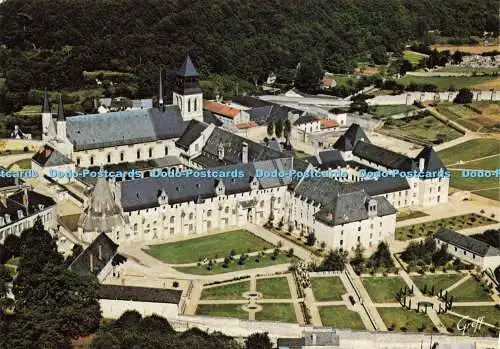 D184271 En Anjou. Abbaye de Fontevrault. Vue Generale de l Abbaye. Fondee par Ro